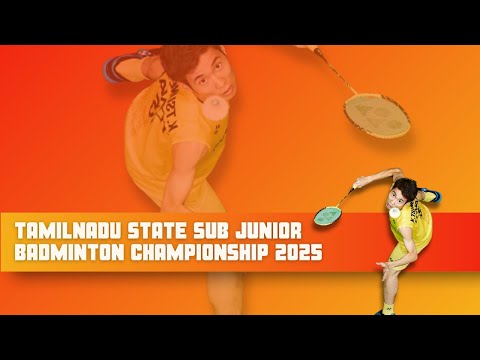 Tamilnadu State Sub JR (U-15) Badminton Championship 2025 - BS U15 - Qua - B (Round 2)