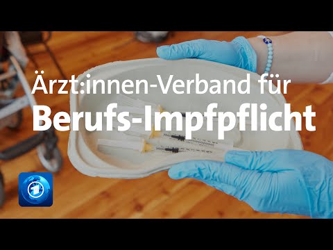 Corona-Lage: Ärzt:innen-Verband für berufsbezogene Impfpflicht