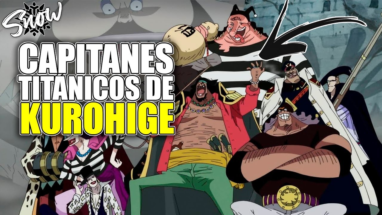❄️Todos Los Piratas de Barbanegra en One Piece | Explicación Completa
