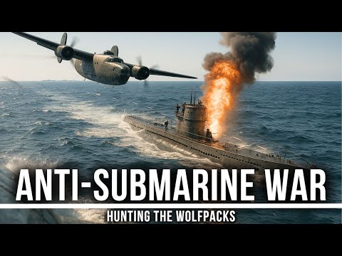 Fall Asleep To | The ENTIRE Allied Anti-Submarine War – Hunting the Wolfpacks | WW2 War Documentary