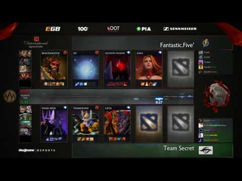 Secret vs Fantastic Five - TI6 EU Qualifiers w/ @TobiWanDota& @KotLguy