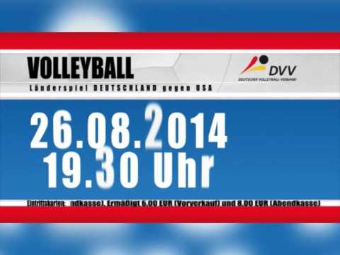 Dessau Volleyball Länderspiel - RAN1