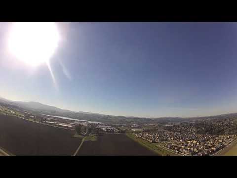 Giant Flying Wing Maiden Flight