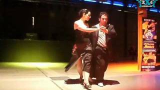 II MEGAMILONGA / Malena Taber & Lucas Galera (2) Mendoza2x4 en la Nave Cultural / Tango 2011