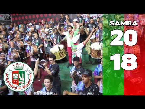 Bateria Grande Rio 2018 - Apoteose Visita Quadra