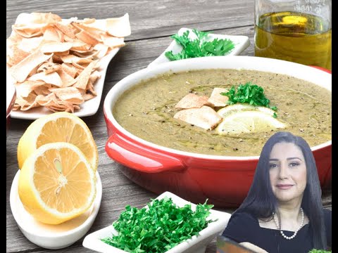 Lebanese Brown Lentil Soup, Shourbat Adas Mamrouta