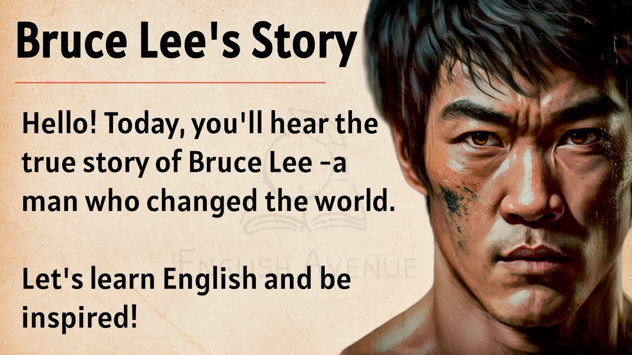 Bruce Lee's True Life Story || Learn English Through Story Level 2 🔥 || English Listening Practice ✅