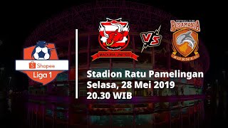 Jadwal Siaran Langsung Liga 1 2019, Madura United Vs Borneo FC, Selasa (28/5)