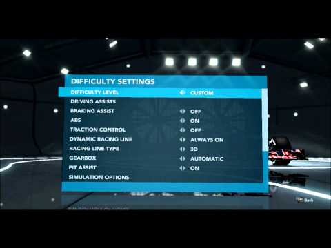 F1 2012 Enable Damage Simulation