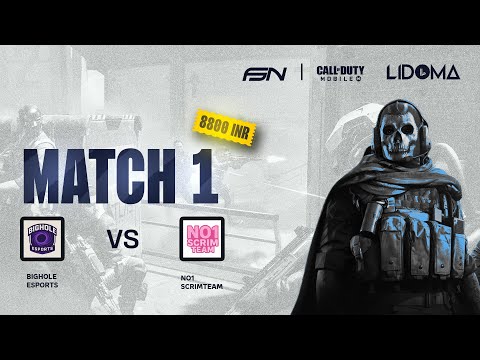 NO1SCRIMTEAM vs BIGHOLE ESPORTS | FSN CODM Bounty Hunter | Round-1