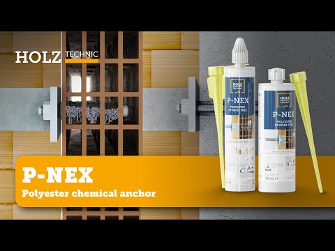 Chemical anchor: do-it-yourself on hollow bricks - P-NEX - Holz Technic