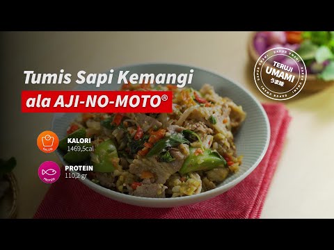 Tumis Sapi Kemangi ala AJI-NO-MOTO®