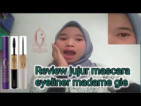 Review eyeliner mascara madame gie