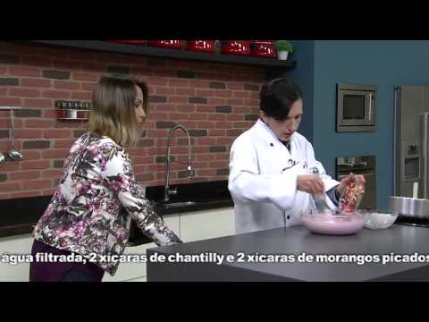 Receitas Bom Sabor - Brigadeiro de Leite em Pó e Mousse de Morango