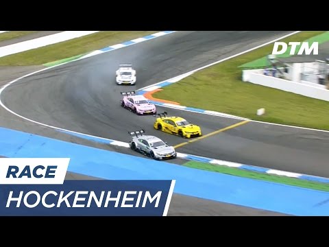 Mortara benefits from Paffett's take over fail - DTM Hockenheim 2017