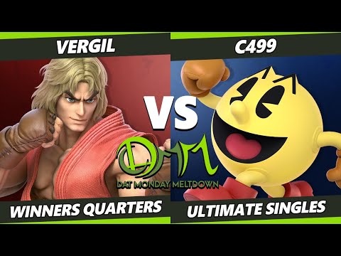 DAT Monday Meltdown 231 - Vergil (Ken) Vs. c499 (Pac-Man) SSBU Ultimate Tournament