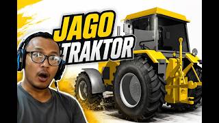 Traktor Ngetril Petani Beken
