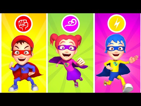 Mini Superhero Friends | Kids Song by Nomad Kids