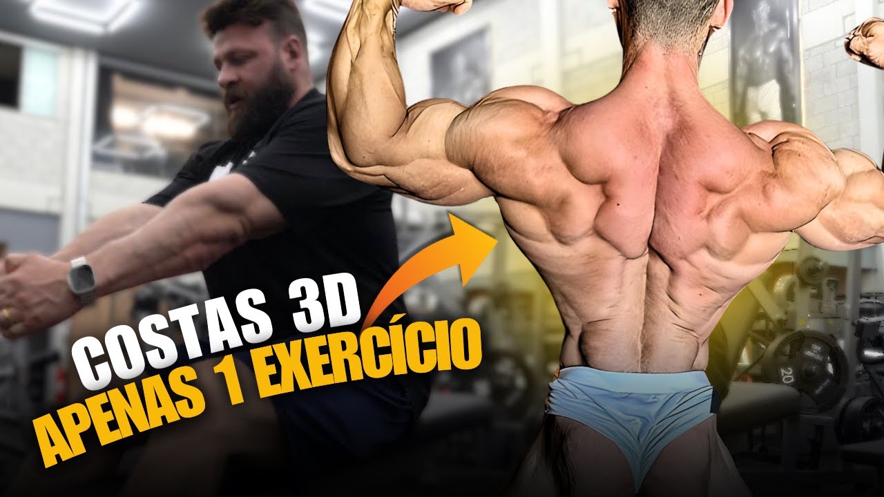 O ÚNICO EXERCICIO QUE VOCÊ PRECISA PRA DEIXAR SUA DORSAL MAIS DEFINIDA!