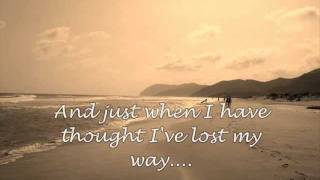 Leona Lewis ~ Footprints in the Sand ~ With Lyrics