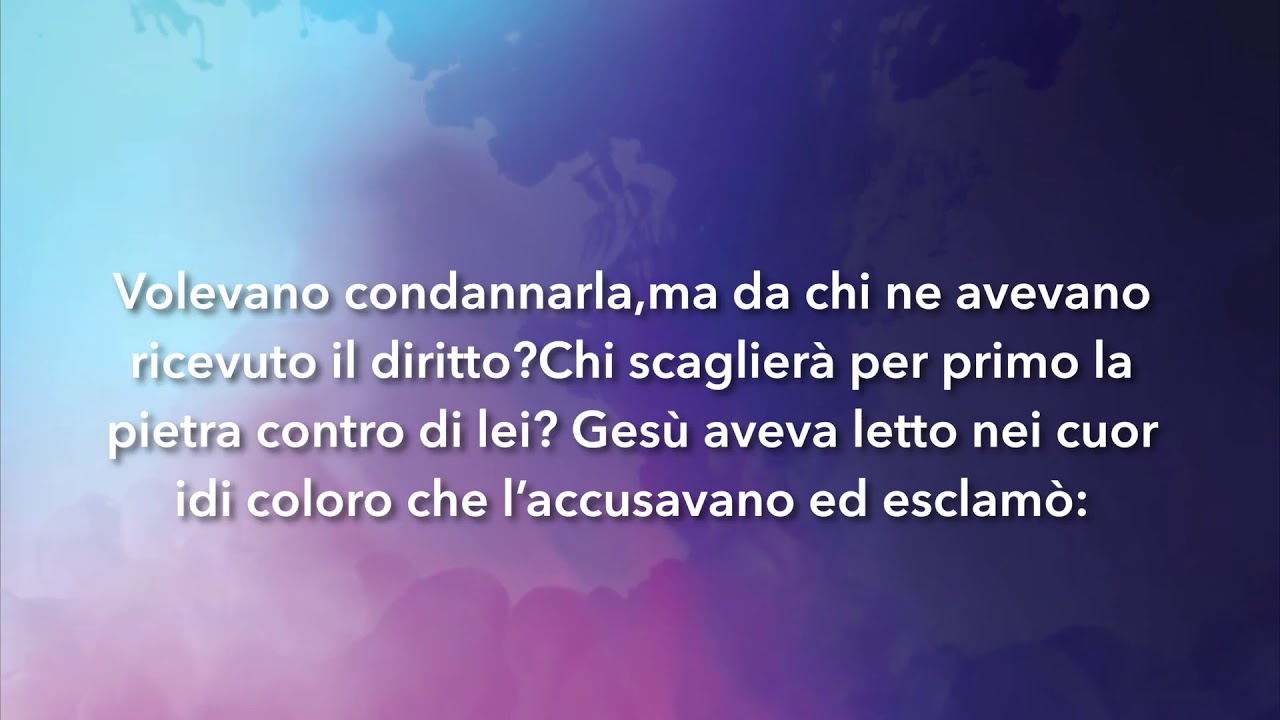 Meditazione Calendario"Parole di Vita" del 23 Ottobre 2019
