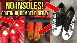 WHY ARE PROS LIKE COUTINHO, DEMBÉLÉ, DEPAY AND MORE PLAYING IN FOOTBALL BOOTS WITHOUT INSOLES?