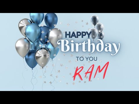 Happy Birthday Ram || Happy Birthday song Remix Ram || Happy Birthday to You || what's app status