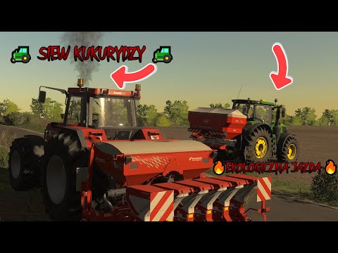 🔥 EMISJA SPALIN PONAD NORME 🔥 CASE x JOHN DEER 🚜 FS19 OSINA 🚜