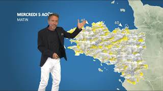 Illustration de l'actualité La météo de votre mercredi 5 août 2026
