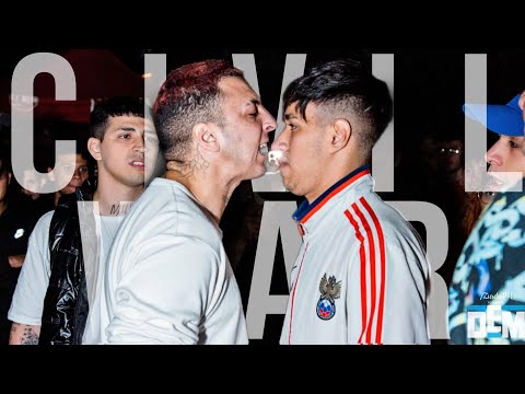 UNDER ARGENTINO 🔥 MEJORES RIMAS DEM ARGENTINA 🇦🇷 CIVIL WAR  -  4VS4 💀⚔️