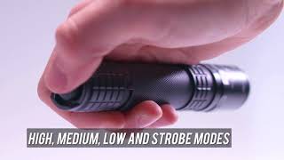 Video: Nightstick USB-558XL USB Uppladdningsbar Taktisk Ficklampa