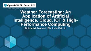Weather Forecasting: An Application of Artificial Intelligence, Cloud, IOT &... 