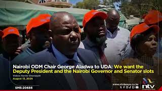 MP George Aladwa to UDA: We want the Deputy President and the Nairobi Governor and Senator slots