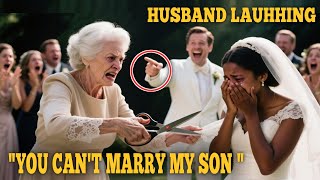 Racist Woman Tears Black Bride’s Dress — What She Did Next Is Shocking 