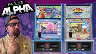 EVERCADE ALPHA Arcades Revealed! Street Fighter Alpha! Plays All Cartridges!