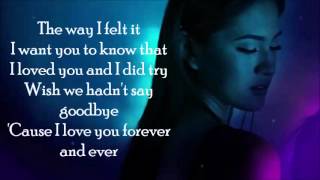FOREVER LYRICS- JULIE ANNE SAN JOSE