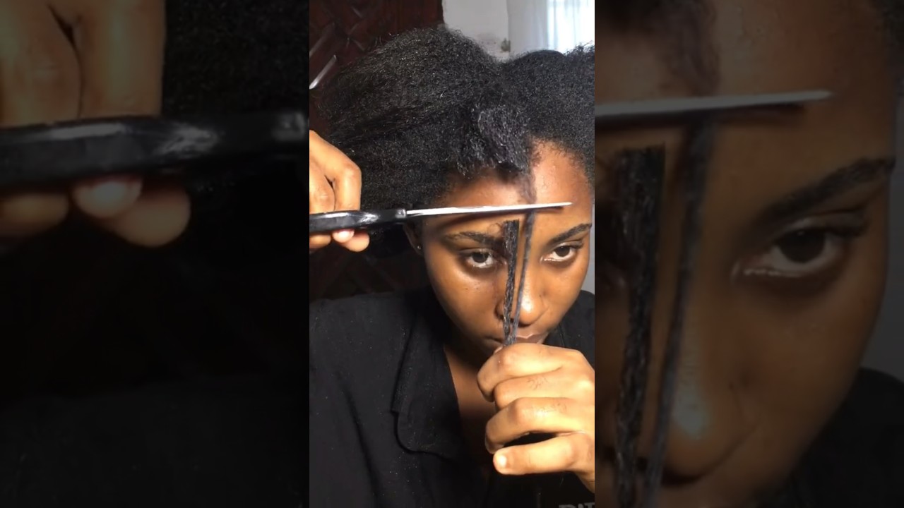 Mini braids grew my hair fast!!! Length retention 100% #bigchop #minibraids #naturalhair