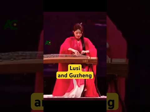 Lusi's Masterful Guzheng [2] #zhaolusi #chineseactress #cdrama  #achowtv #blackpink #jisoo