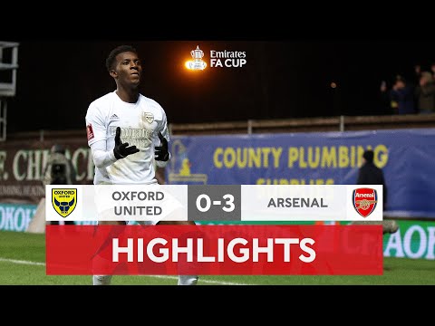 FC Oxford United 0-3 FC Arsenal Londra