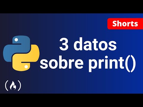 3 datos geniales sobre print en Python shorts