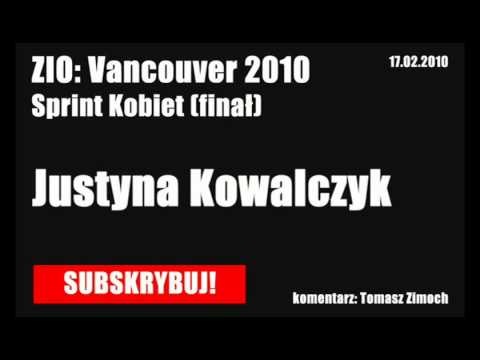 ZIO Vancouver 2010 - Sprint kobiet, FINAŁ: Justyna Kowalczyk (komentarz: Tomasz Zimoch)