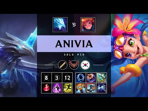 Anivia Mid vs Zoe - KR Grandmaster Patch 25.19