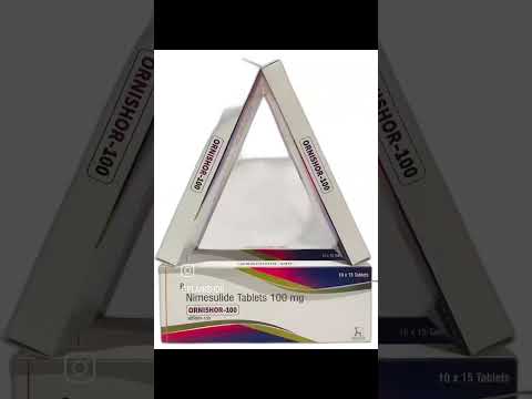 Nimesulide tablets 100mg ornishor 100