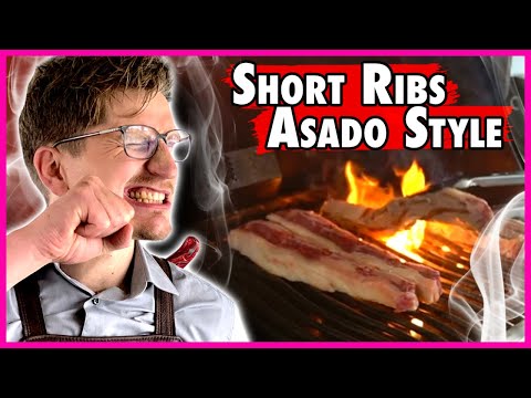 SHORT RIBS als ASADO gegrillt | Short Ribs Zubereitung