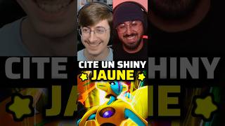 Cite moi un Pokémon Shiny de la couleur JAUNE ! ✨ #pokemon #shinypokemon #gaming