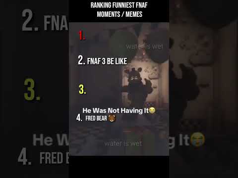 Ranking Funniest Fnaf Moments