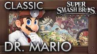 Super Smash Bros. Ultimate: Classic Mode - DR. MARIO - 9.9 Intensity No Continues