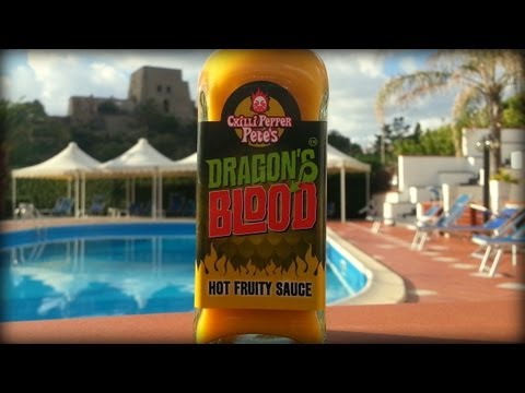 Review Dragons Blood Hot Fruity Sauce by Chilli Pepper Pete