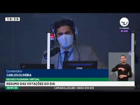 Câmara aprova PEC que adia eleições municipais para novembro - 01/07/20