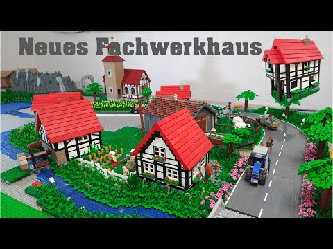 Lego Stadt (Teil 80) - Der Ländliche Bereich[20] - Ein neues Fachwerkhaus